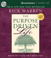 Cover of: The Purpose-Driven Life by Rick Warren