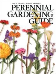 Cover of: Perennial Gardening Guide by John M. Valleau