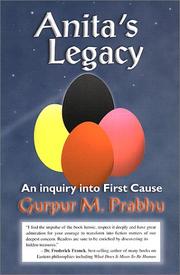 Cover of: Anita's legacy by Gurpur M. Prabhu