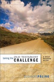 Cover of: Taking the Old Testament Challenge by John Ortberg, Judson Poling