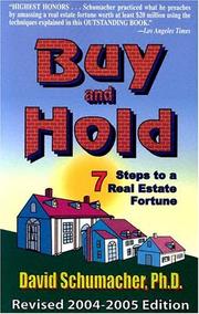 Cover of: Buy and hold | David T. Schumacher