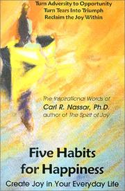 Cover of: Five Habits for Happiness