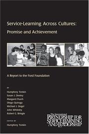 Cover of: Service-learning across cultures: promise and achievement
