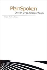 Cover of: PlainSpoken: chosen lives, chosen words