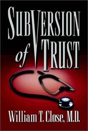 Cover of: Subversion of Trust