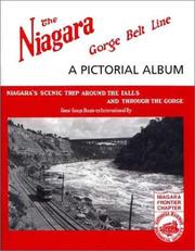 Cover of: The Niagara Gorge Belt Line by published by Niagara Frontier Chapter, National Railway Historical Society ; edited by Gordon J. Thompson.