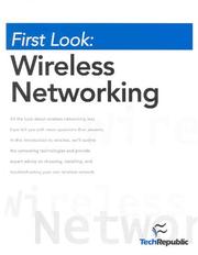 Cover of: First Look: Wireless Networking