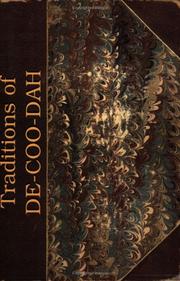 Cover of: Traditions of de-Coo-Dah | William Pidgeon