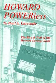 Howard Powerless by Paul A Luscombe