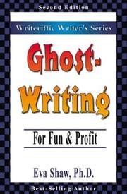 Cover of: Ghostwriting for fun & profit