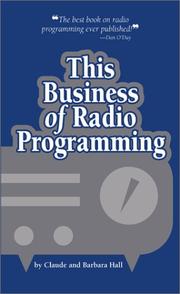 Cover of: This Business of Radio Programming