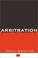 Cover of: Arbitration