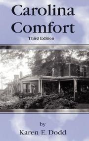 Cover of: Carolina Comfort | Karen, E Dodd