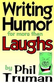 Cover of: Writing Humor for More Than Laughs
