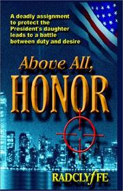 Cover of: Above All, Honor by Radclyffe