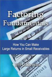 Cover of: Factoring Fundamentals by Jeff Callender