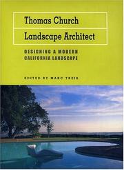 Thomas Church, Landscape Architect by Marc Treib