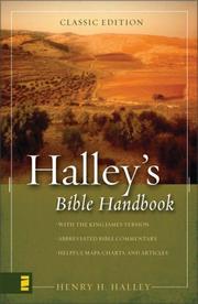 Cover of: Halley's Bible Handbook: An Abbreviated Bible Commentary (Bible Handbook Series)