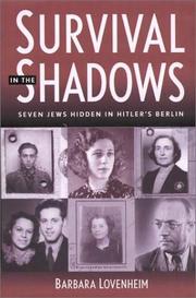 Cover of: Survival in the Shadows: Seven Jews Hidden in Hitler's Berlin