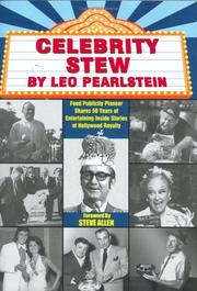 Cover of: Celebrity Stew by Leo Pearlstein, Leo Pearlstein