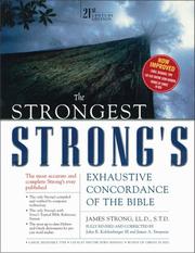 Cover of: The Strongest Strong's Exhaustive Concordance, Value Price by James Strong, John R. Kohlenberger III, James A. Swanson