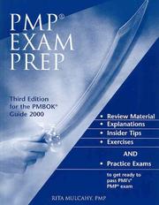 Cover of: PMP Exam Prep by Claudia M. Baca, Claudia M. Baca