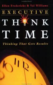 Cover of: Executive Think Time: Thinking that Gets Results