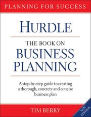 Cover of: Hurdle: The Book on Business Planning