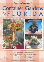 Cover of: Container Gardens for Florida