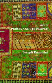 Cover of: About Persia and Its People