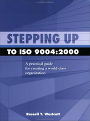 Cover of: Stepping Up to ISO 9004:2000