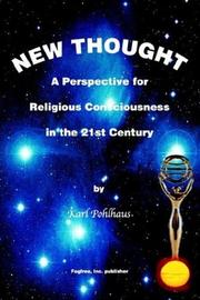 Cover of: New Thought-A Perspective for Religious Consciousness in the 21st Century