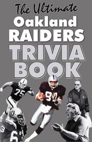 Cover of: The Ultimate Oakland Raiders Trivia Book
