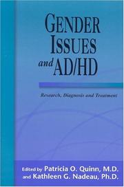 Cover of: Gender Issues and AD/HD: Research, Diagnosis, and Treatment