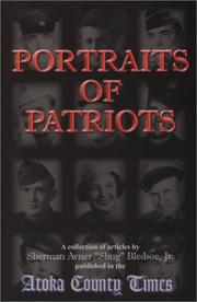 Cover of: Portraits of patriots by Sherman Bledsoe