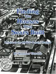 Finding the houses that Sears built by Rosemary Fuller Thornton