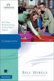 Cover of: Community: Building Relationships Within God's Family (Interactions)