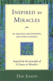 Cover of: Inspired by miracles by Dan Joseph, Dan Joseph