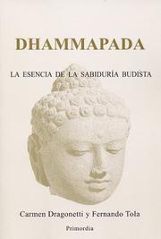 Cover of: Dhammapada: la esencia de la sabiduría budista