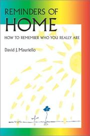 Cover of: Reminders of home: how to remember who you really are