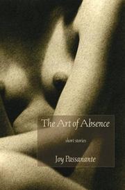 Cover of: The art of absence: short stories