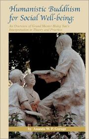 Cover of: Humanistic Buddhism for Social Well-being | Ananda Wp Guruge