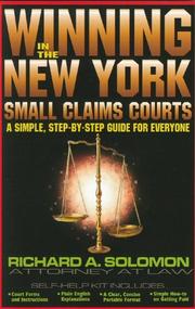 Cover of: Winning In The New York Small Claims Court