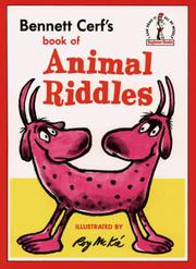 Cover of: Animal Riddles (Beginner Books) by Vinton G. Cerf
