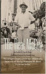 Cover of: The real McCoy by Frederic Franklyn Van de Water