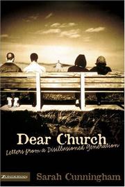 Cover of: Dear Church: Letters from a Disillusioned Generation