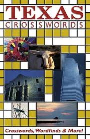 Cover of: Texas Crosswords by Dale Ratermann, H. W. Kondras