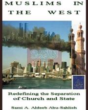 Cover of: Muslims in the West caught between rights & duties: redefining the separation of church & state
