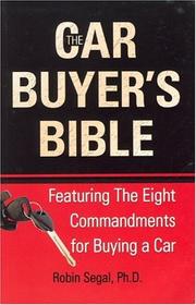 Cover of: The Car Buyer's Bible by Robin Segal