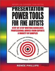 Cover of: Presentation Power Tools for Fine Artists by Renee Phillips